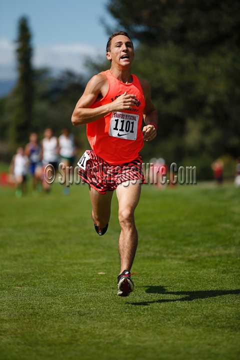 2014StanfordSeededBoys-452.JPG - Seeded boys race at the Stanford Invitational, September 27, Stanford Golf Course, Stanford, California.